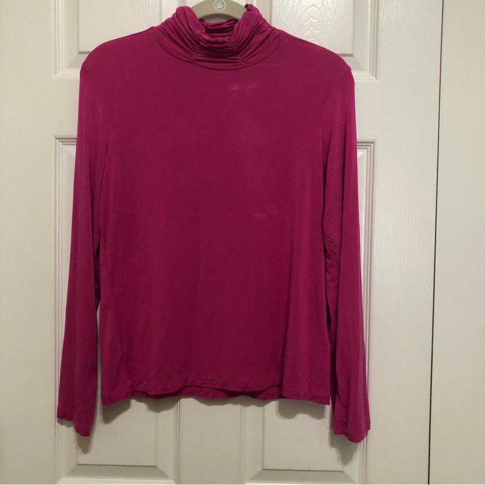 Jillian Nicole Pink Turtleneck